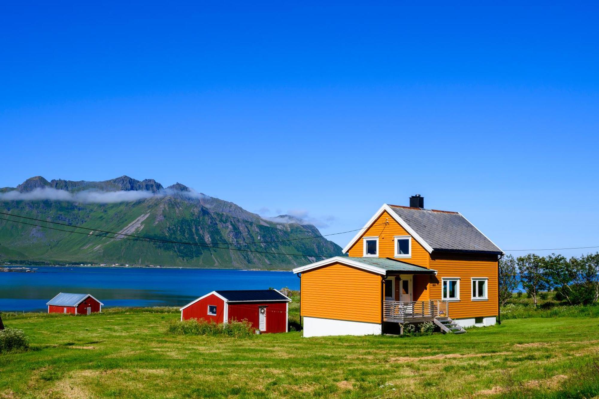Lillevik Lofoten Gimsoy ภายนอก รูปภาพ