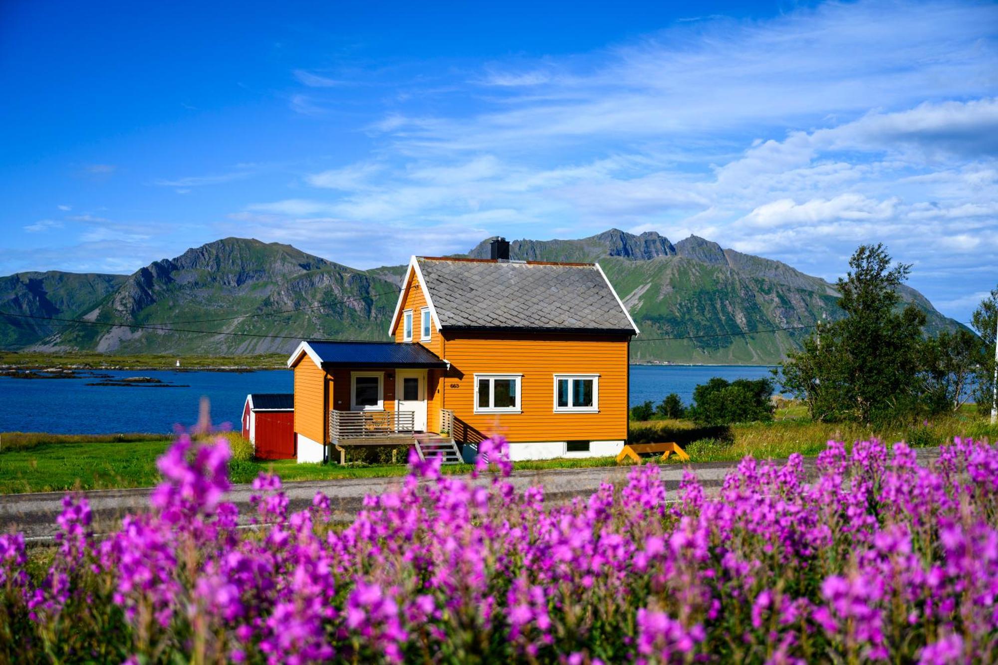 Lillevik Lofoten Gimsoy ภายนอก รูปภาพ